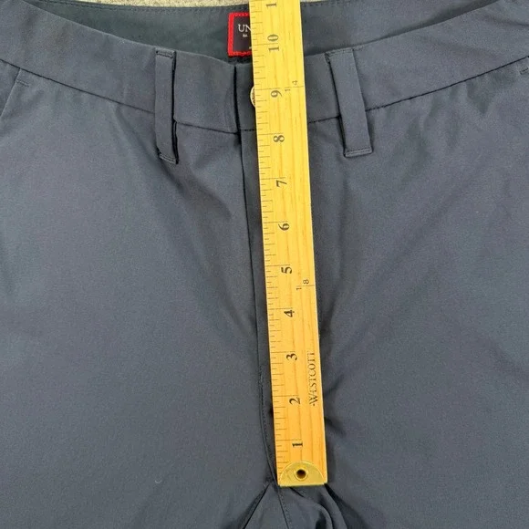 UNTUCKit Pants Mens 30x32 (Fits 31x27) Navy Chancellor Straight Fit Polyester - Picture 11 of 14